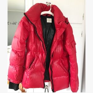 S13 by SAM red puffer jacket